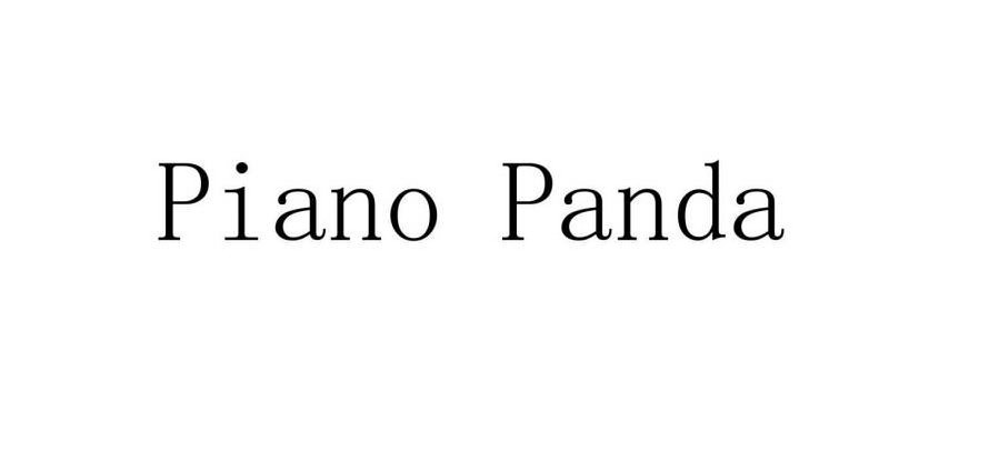 PIANO PANDA