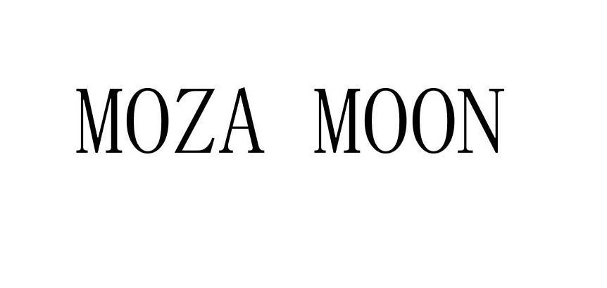 Trademark Logo MOZA MOON