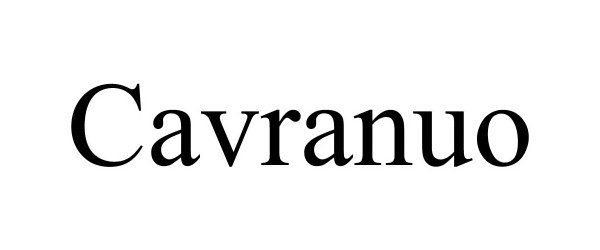 Trademark Logo CAVRANUO