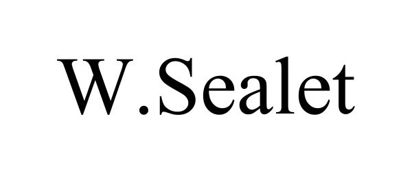 Trademark Logo W.SEALET