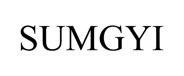 Trademark Logo SUMGYI