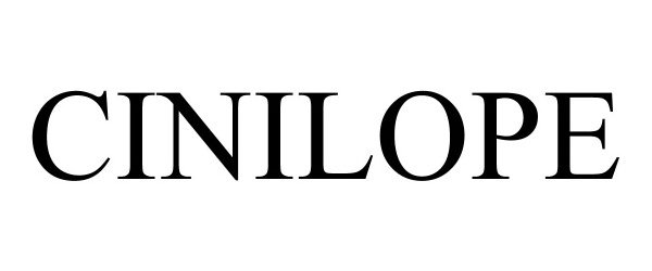 Trademark Logo CINILOPE