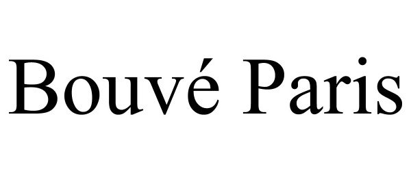 Trademark Logo BOUVÉ PARIS