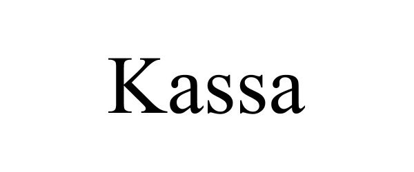 Trademark Logo KASSA