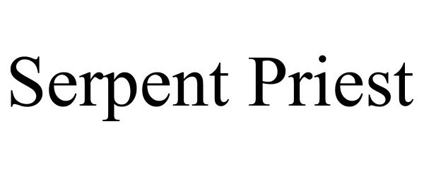 Trademark Logo SERPENT PRIEST