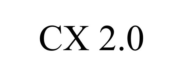 Trademark Logo CX 2.0