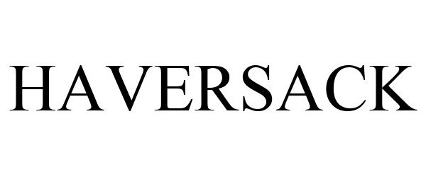 Trademark Logo HAVERSACK