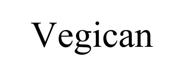 Trademark Logo VEGICAN