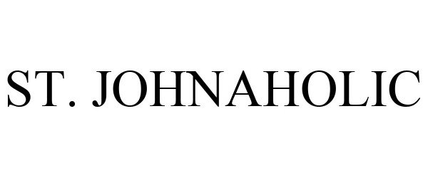 Trademark Logo ST. JOHNAHOLIC