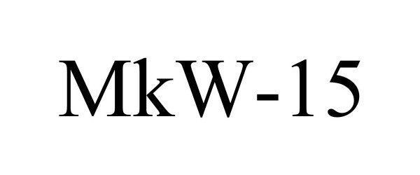 Trademark Logo MKW-15