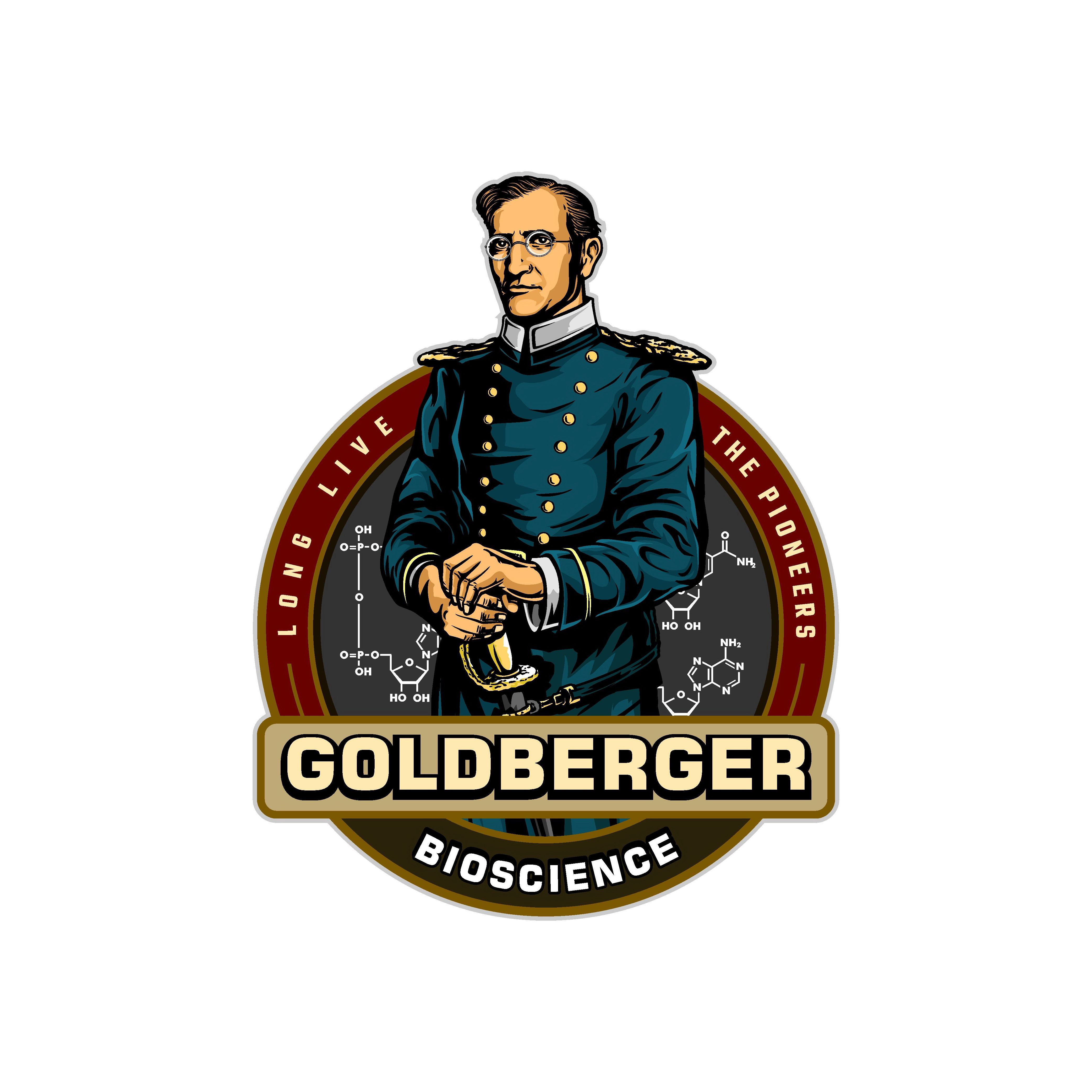 Trademark Logo GOLDBERGER BIOSCIENCE LONG LIVE THE PIONEERS