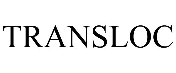 Trademark Logo TRANSLOC