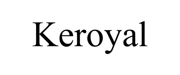 Trademark Logo KEROYAL