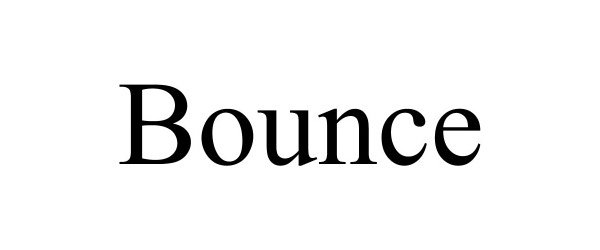 Trademark Logo BOUNCE