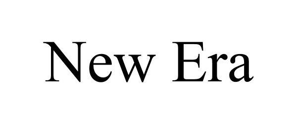 Trademark Logo NEW ERA