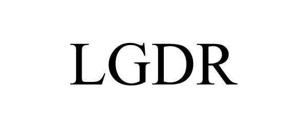 Trademark Logo LGDR