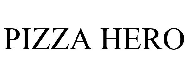  PIZZA HERO