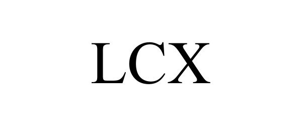 Trademark Logo LCX