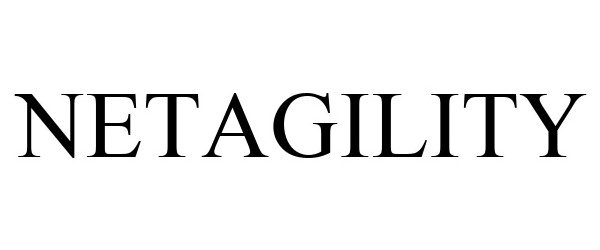 Trademark Logo NETAGILITY