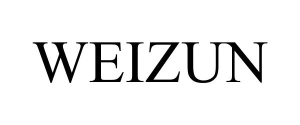 Trademark Logo WEIZUN