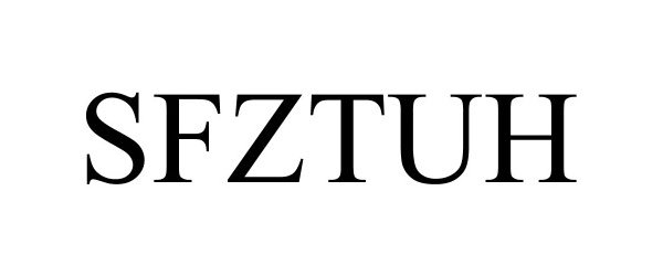 Trademark Logo SFZTUH