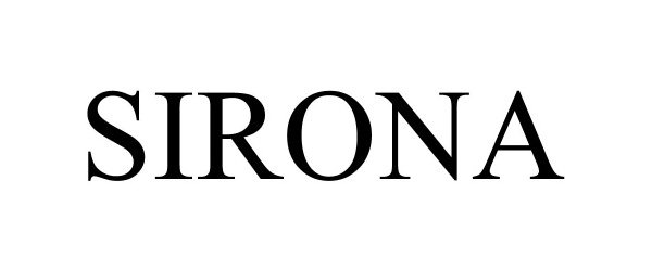 Trademark Logo SIRONA