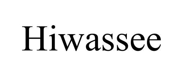  HIWASSEE