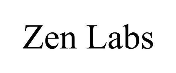 Trademark Logo ZEN LABS