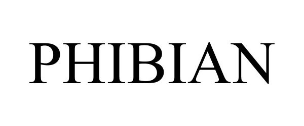 Trademark Logo PHIBIAN