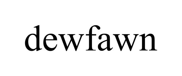 Trademark Logo DEWFAWN