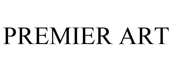 Trademark Logo PREMIER ART