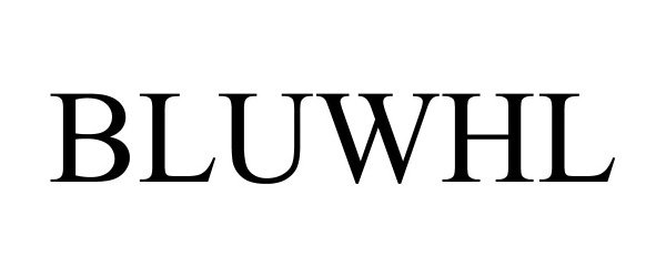 Trademark Logo BLUWHL