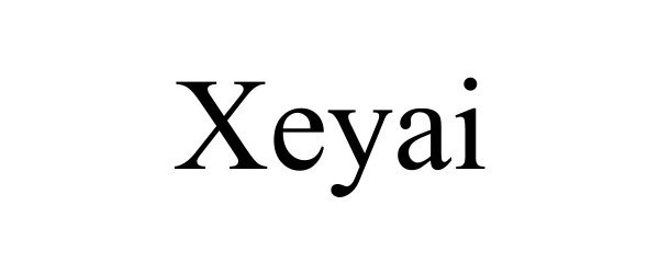 Trademark Logo XEYAI