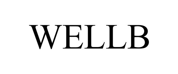 Trademark Logo WELLB
