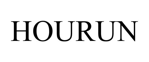 Trademark Logo HOURUN