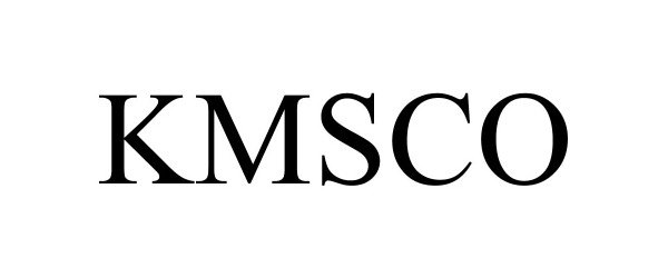 Trademark Logo KMSCO