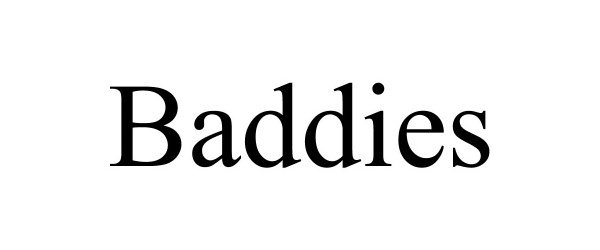 Trademark Logo BADDIES