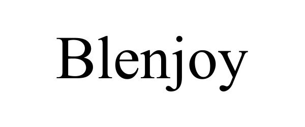 Trademark Logo BLENJOY