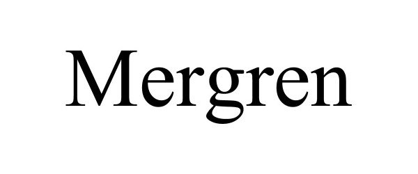 Trademark Logo MERGREN
