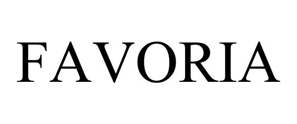 Trademark Logo FAVORIA