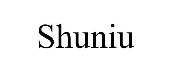Trademark Logo SHUNIU