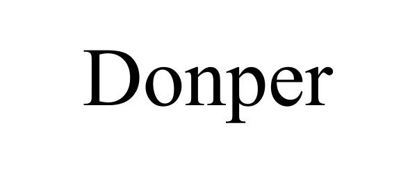 Trademark Logo DONPER