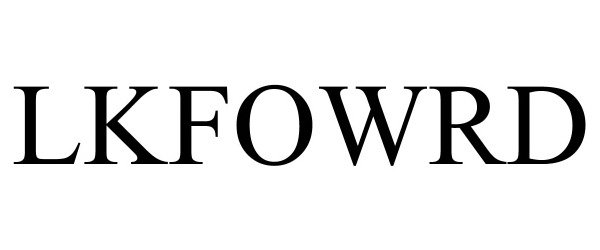 Trademark Logo LKFOWRD