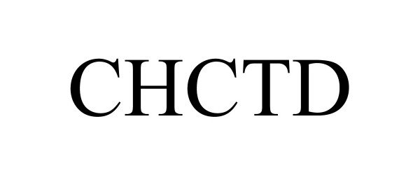 Trademark Logo CHCTD