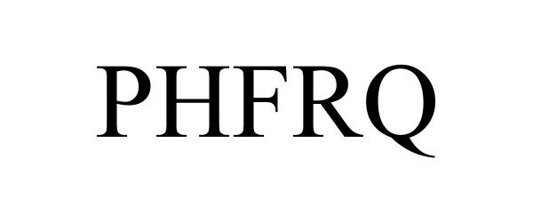 Trademark Logo PHFRQ