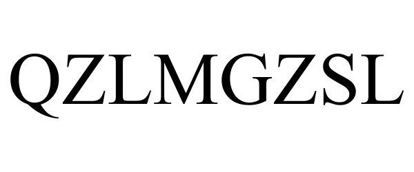 Trademark Logo QZLMGZSL