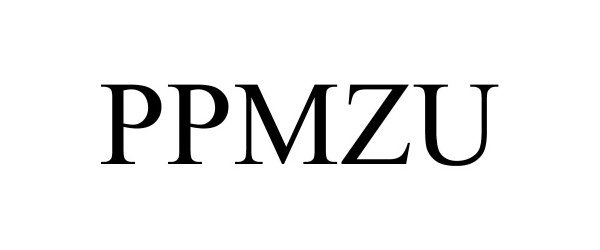 Trademark Logo PPMZU