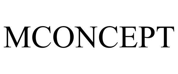 Trademark Logo MCONCEPT