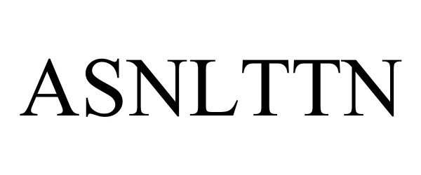 Trademark Logo ASNLTTN