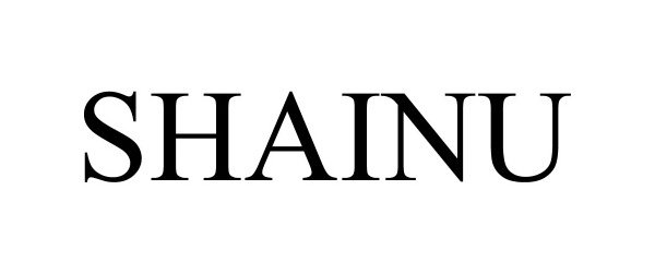 Trademark Logo SHAINU